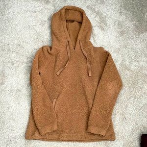 Abercrombie soft Sherpa hoodie